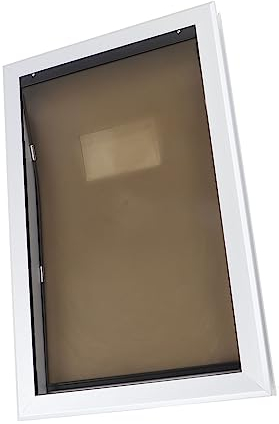 Hundetür, Flexibel, Sicher, Robust, Langlebig, Haustierklappe, Wetterfeste Hundetür mit Schließsystem für Innen- und Außentüren (700x442,5x65mm)