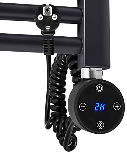 EMKE Elemento Calefactor eléctrico de 300W, Calentador de Cartucho Nergo con Controlador de Temperatura, Calentador de radiador con Temporizador