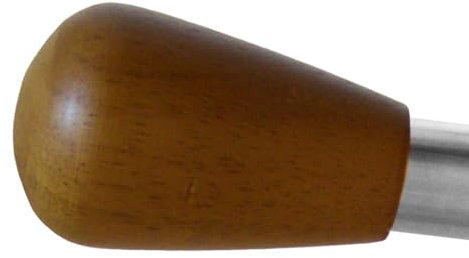 BASIT Endkappe für Gardinenstangen Ø 16mm I Endstück aus Holz I 1 Stück Kappe I Knauf E52