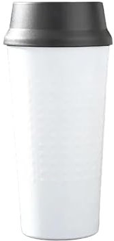 Omana Stainless Steel Travel Mug 350ml Thermal Cup, 304 Stainless Steel, Leak-Proof,Thermos Bottle for Hot & Cold Coffee, Tea & Drinks (White)