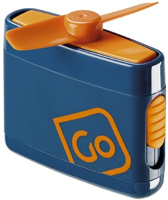 Go Travel Portable, Quiet & Powerful Ultra Compact Mini Fan with Retractable Blades (Ref 505.101)