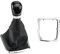 Wivplex, for Ford, for Focus, 2, for Mondeo, MK2 2004 2005 2007 2008 2009 2010 2011 Funda Protectora for Palanca de Cambios de Coche Perilla de Cambio de Marchas(Black 6 Speed A)