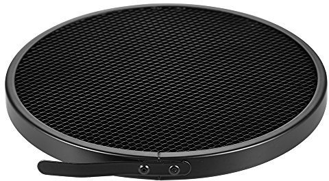 Grille en Nid d'abeille à 30 Degrés, 16,8 Cm de Diamètre, Compatible avec Abat-Jour à Réflecteur Standard de 7, Idéal pour Rétrécir la Portée de la Lumière