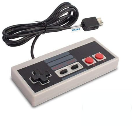 WADEO Manette pour Nintendo NES Classic Mini, Manette NES Classic Mini Edition de jeu NES avec câble d'extension de rallonge de 6 pieds pour Nintendo Mini par avec Câble