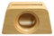 DCNIYT Support d'amplification en bois pour téléphone portable - Trapézoïdal - Trou unique - En bois massif - Support paresseux pour téléphone portable (1 pièce)