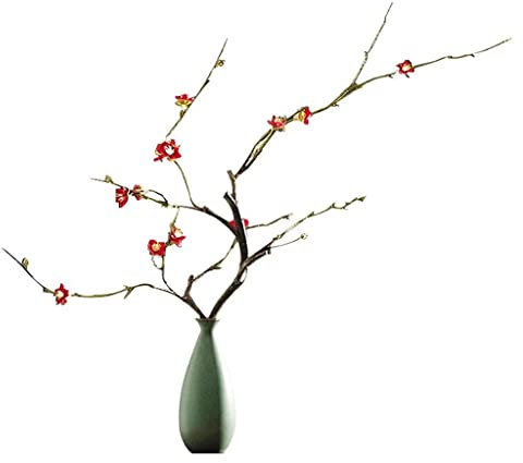 BGFYUSF Künstliche Blumen zur Dekoration, künstliche Blume, Pflaumenblüte, künstlicher Blumentopf, künstliche Blumen, gefälschte Pflaumenzweige, Massenware zum Basteln,,