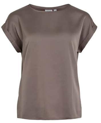 Vila Female Oberteil mit kurzen Ärmeln VIELLETTE | Short Sleeved Top