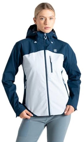 Dare 2b - Torrek II Jacke, wasserfest für Damen (38 DE) (Luftweg/Dunkel-Jeansblau)