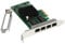 Quad-Port Gigabit NIC with Intel I350 Chip, 1Gb Network Card Compare to Intel I350-T4 NIC, 4-Port RJ45 Ports, PCI Express 2.1 X4, Ethernet Card with Low Profile for Windows/Windows Server/Linux