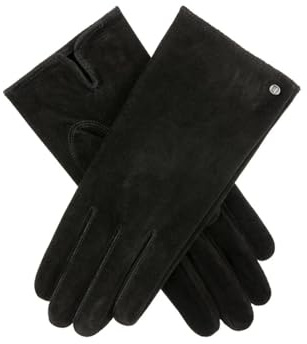 Dents Emily Women's Suede Gloves BLACK S