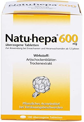 NATU HEPA 600 mg überzogene Tabletten 100 St