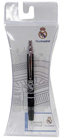 CYP Imports Juvenil Real Madrid Bolígrafo de Metal, Multicolor, 1 Unidad (Paquete de 1)