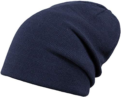 Barts Unisex Eclipse Baskenmütze, Blau (Navy), One Size (Herstellergröße: Unica)