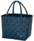 Handed By - Paris Shopper, Einkaufstasche - ocean blue - Größe S - 27x31x24 cm