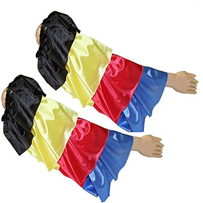 KarnevalsTeufel.de Sambaärmel für Erwachsene Stulpen Tanz-Accessoire Samba-Kostüm