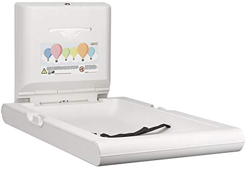 ALLCARE 14315 Mediclinics CP0016V Baby-Wickelstation Weiß, vertikal