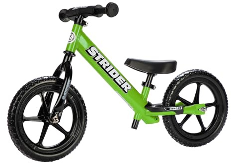 Strider 12 Sport Bike, Green