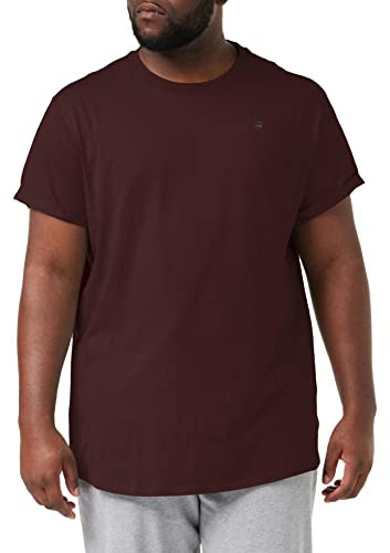 G-STAR RAW Herren Lash Straight T-shirt, Purpur (dk fig B353-1545), M