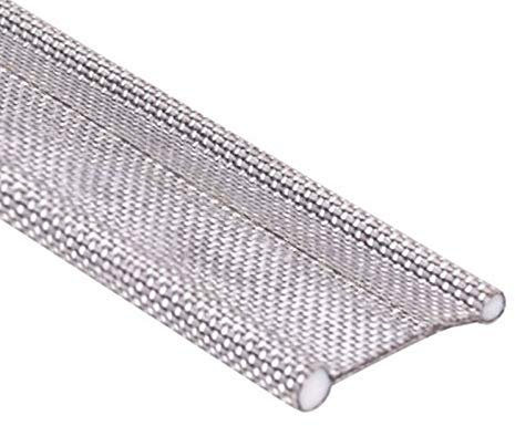 Doppelkeder - Meterware Keder Adapter für Wohnwagen Wohnmobil Caravan - Zeltkeder Vorzelt - 6mm und 4mm Keder Verbindung - Kederband robust und biegsam - grau - Größe wählbar zuschneidbar Textilmantel