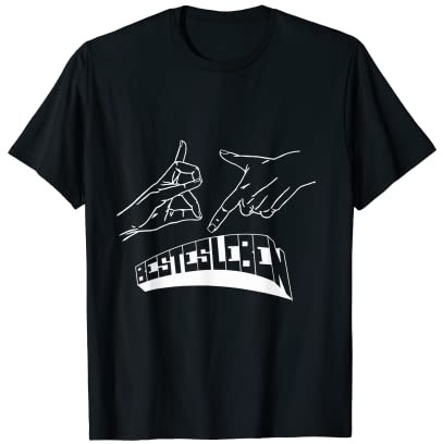 187 Bestes Leben Handzeichen T-Shirt