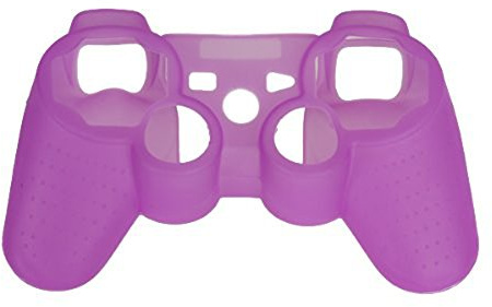 Funda de silicona para Sony PS3 Controller Playstation 3 Dualshock Wireless Game Controllers (PU)