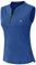 YSENTO Damen Sport T-Shirt Ärmelloses Golf Poloshirt Schnell Trocken Laufshirt Yoga Gym Oberteile Tank Top(01Blau,XL)