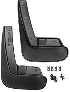 Schmutzfänger Spritzschutz Set – Passgenau für Mazda 3 - > Limousine. Standart (2013) – hinten – Kotflügelschutz gegen Schmutz, Schnee & Steinschlag – Robustes Kunststoff-Zubehör