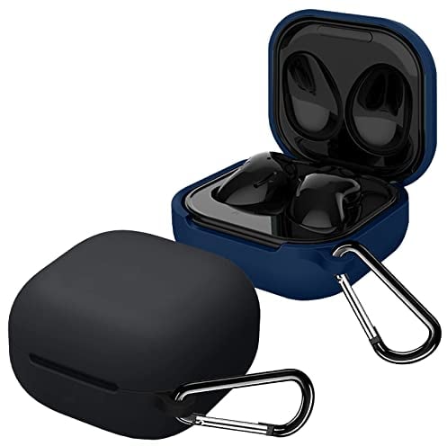 [Confezione da 2] EasyBee Cover Custodia Compatibile con Samsung Galaxy Buds 2 Pro (2022) / Buds 2 / Pro / Live / FE, Protezione Completa Antiurto