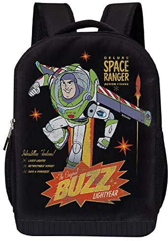 Disney Toy Story Rucksack für Kinder - Space Ranger Buzz Lightyear Rucksack - 40,6 cm Air Mesh gepolsterte Tasche, Buzz Lightyear, Einheitsgröße, Disney Rucksack