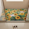 PALVJIE Duschmatte, 80 x 120 cm, Anti-Schimmel, PVC, Luffa-Badematte für Badezimmer, Nassbereich, Badewanne, rutschfeste Luffa-Innendusche, Bodenmatten, schnell trocknend