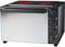 Cooks Professional Mini Portable Oven with Ceramic Hobs | Energy Efficient Electric Countertop Cooker with Two Hobs & Wire Rack Baking Tray | Kitchen Grill Ovens | 48L Capacity | Black Contemporary