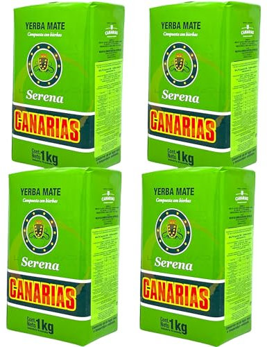 El PAISITO - Yerba Mate Canarias SERENA - 4 x 1 Kg
