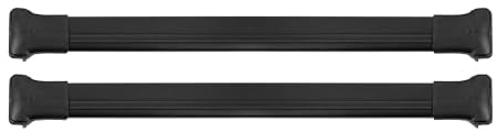OMAC Dachträger Gepäckträger kompatibel mit Ford Tourneo Custom 2012-2024 Aluminium Schwarz