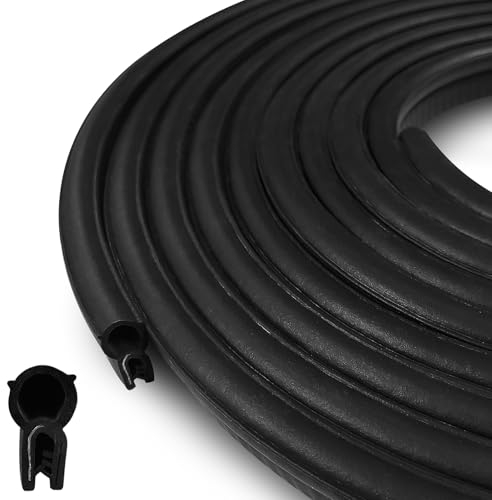Joint de porte de voiture, 3 m, en caoutchouc EPDM, protection contre les intempéries, isolation acoustique, profilé de protection des bords avec joint supérieur, pour voitures, bateaux, camping-cars,