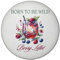 Wild Berry Lillet Magnet rund mit Spruch Born to be wild Berry Lillet Getränk Aperitif Frucht beerig Sommergetränk Cocktail Queen