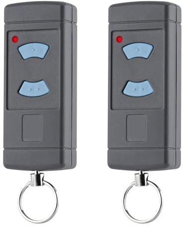 HERBYD 2 Stück Garagentor Handsender für Hörmann HSE2-868, HSM4-868, HS4-868, Kompatibel mit Hörmann Garagentoröffner Blue Buttons 868.3MHz Garage Fernbedienung Handsender
