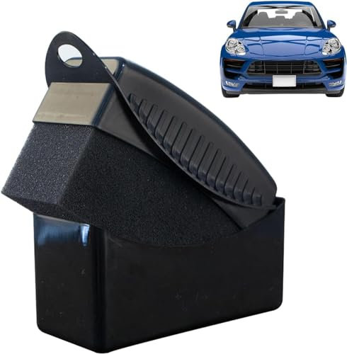 Autoreifen Schwamm Auto Reinigungsschwamm Mit Deckel, Tire Dressing Applicator Pad, Auftragsschwamm Reifenglanzgel Reifenpflege Für Die Auto, Applikator-Bürste Für Reifen, Gel Schwämme, Bürsten