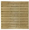 Mondo Viro Panneau d'extérieur Rina en bois de conifère imprégné 90 x 180 cm