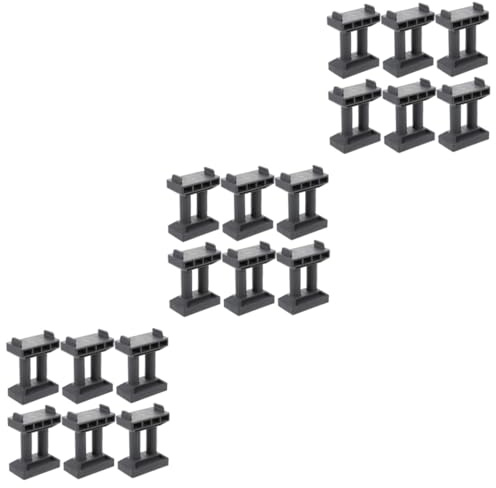 LALADEFIEE 3 Sets Exquisites Brückenpfeiler-modellspielzeug Realistische Simulationsbrücke Für Jungen Und Mädchen Zugbrückenpfeiler 6 Stück * 3