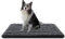 Mora Pets Hundebett Flauschig Hundedecke Waschbar Hundematte Hundekissen Weiches und Warmes für Kleine Mittelgroße Grosse Hunde Decke Kuschelig und rutschfest Dunkelgrau 107 x 71 cm