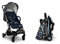 Cosatto Yo Reise-Kinderwagen, leicht, kompakt, zusammenklappbar von Geburt bis 25 kg, Fluggesellschaftskompatibel, einhändig zusammenklappbar, großer 8-kg-Einkaufskorb, Regenschutz und Stoßstange
