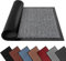 FB FunkyBuys Washable Dirt Trapper Door Mats Indoor & Outdoor, Heavy Duty Non Slip Doormats, Rubber Backed Floor Mat, Super Absorbent Front Door Mat, Entrance Rug (Grey-waved, 40cm x 60cm)