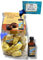 Regalo Festa del papà- Sacchetto Regalo 200g di Cioccolatini Amaro del Capo con Mini Bottiglia 20ml idea party