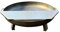 SOUK ONE Feuerplatte Plancha Feuerplatte aus Edelstahl 4mm, Grillplatte passend für Feuertonne 60 cm (Lieferung ohne Feuerschale)