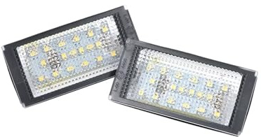 Rear Number Plate Light Car LED License Plate Light Number Plate Lamp For BMW For 3-Series For E46 For 2-Door For M3 1998 1999 2000 2001 2002 2003 Error Free License Plate