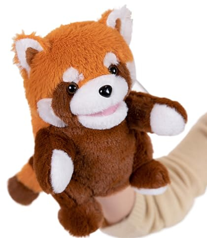 fayarrd Puppen mit beweglichem Mund, interaktiv, weich, Cartoon-Figur, Puppen für Kinder, Familie, Freunde, Erzählen von Geschichten zu Weihnachten, erstes Lernen