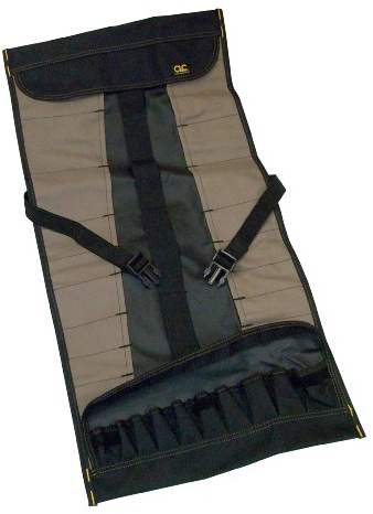Custom LeatherCraft 1173 32-Pocket Socket Tool Roll Pouch