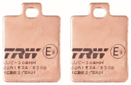 TRW MCB827SRM Sinter Maxi Scooter Bremsbelagsatz für GILERA STALKER Hinterachse und andere Motorräder