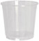 Pot transparent pour orchidée 17 cm transparent