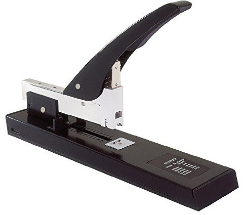 Blockhefter - 100 Blatt, schwarz Heftleistung 100 Blatt Farbe schwarz Heftklammertyp 23/6 bis 23/13